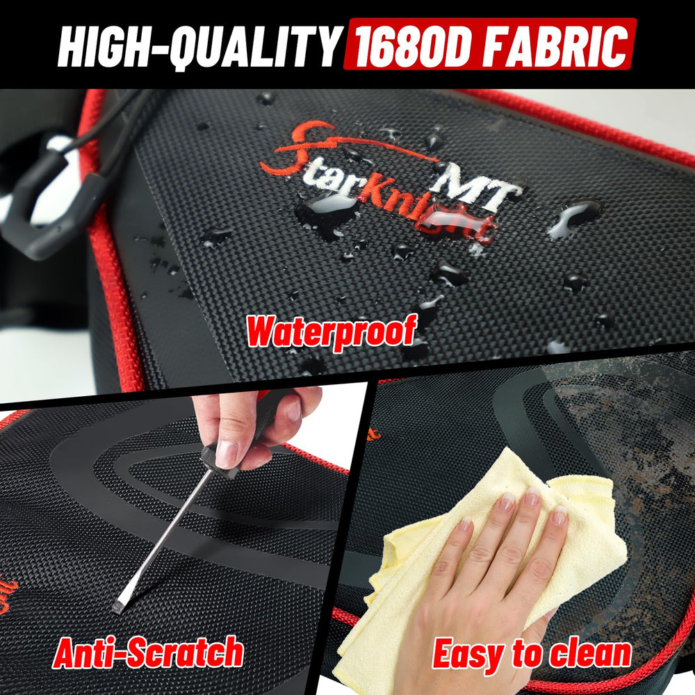 StarknightMT SBS zipper with large pull and zipper guard for glove-friendly operation