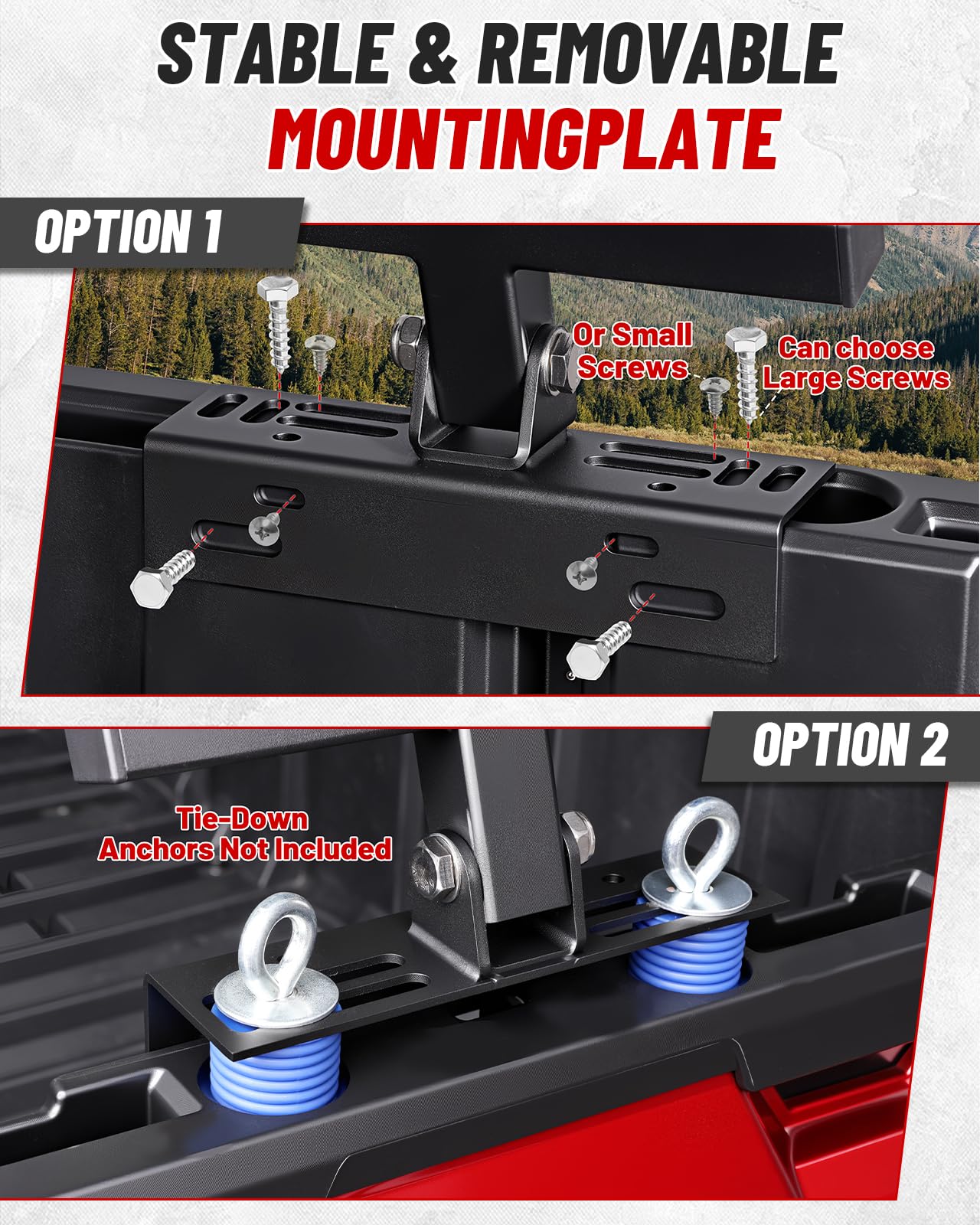StarknightMT scale comparison in UTV bed demonstrating compact space-saving fit