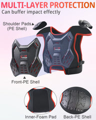 StarknightMT breathable EVA foam and mesh detail for cooling comfort