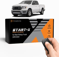 Start-X front packaging for RAM starter kit showing kit components and benefits