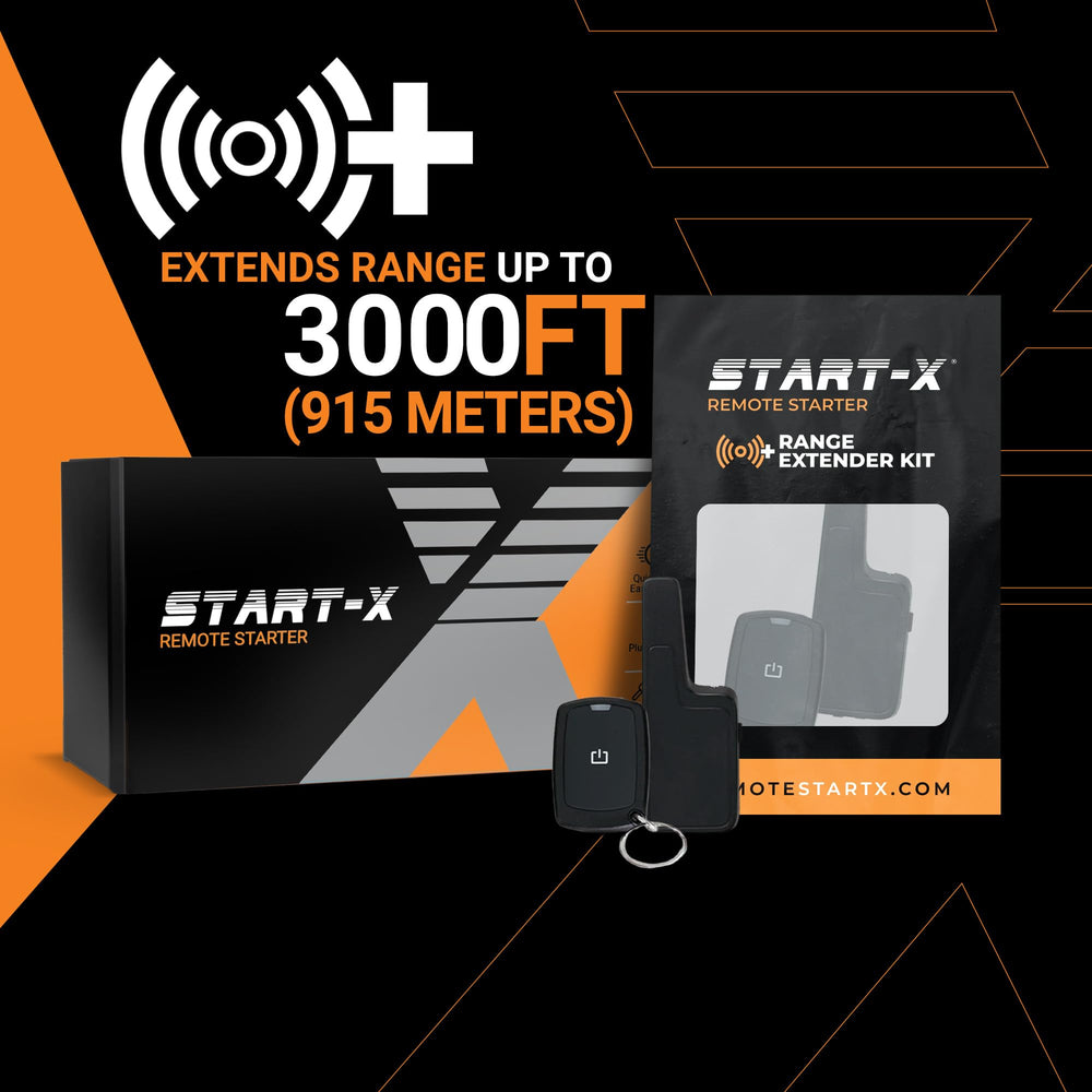 Start-X remote start preheating a Toyota in winter for comfort