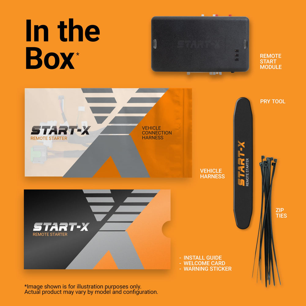 Start-X lifestyle shot with RAM in winter and summer showing comfort-ready vehicle