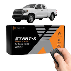 Start-X front packaging showing kit contents and compatibility benefits