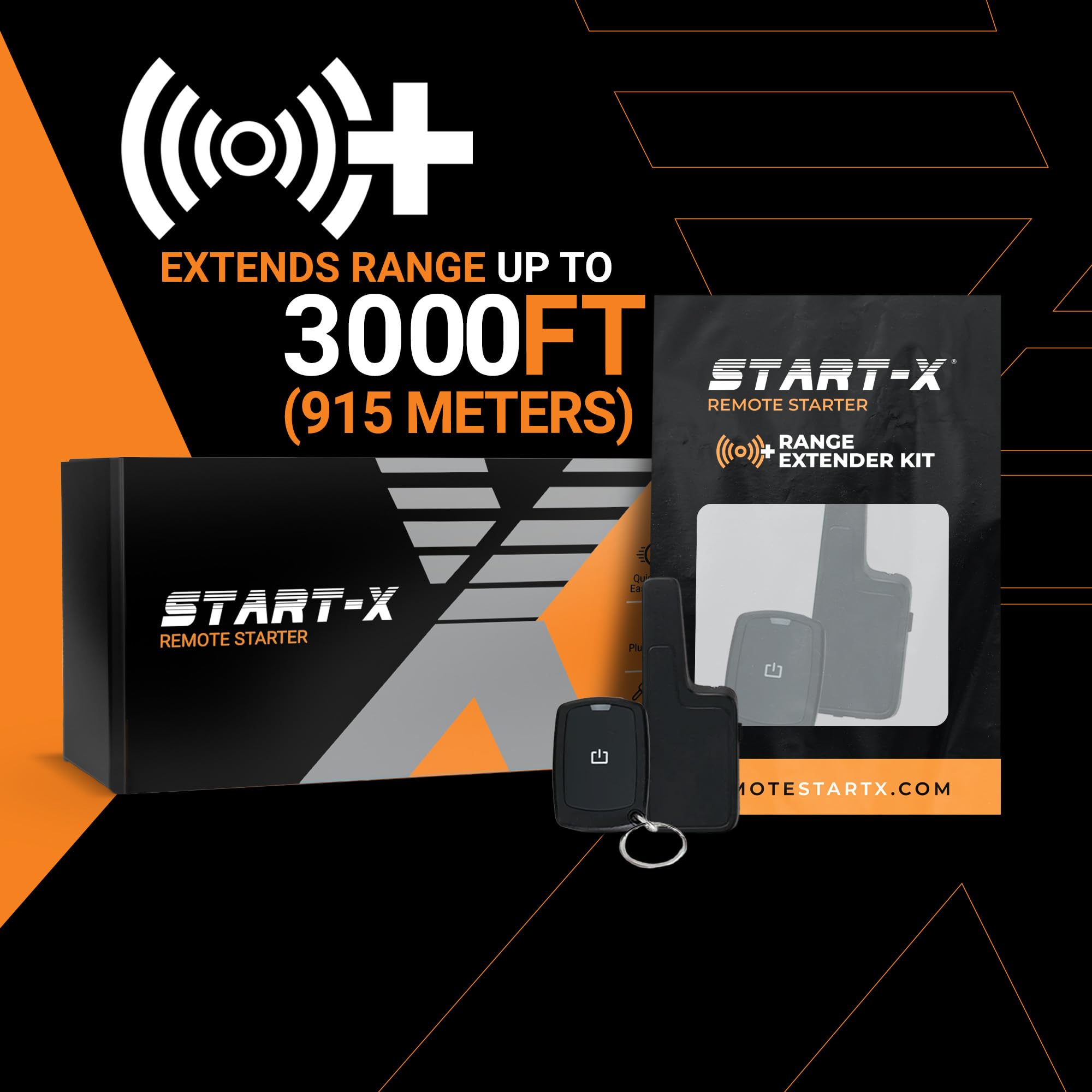 Start-X remote-start in winter with Tundra parked warming before driving