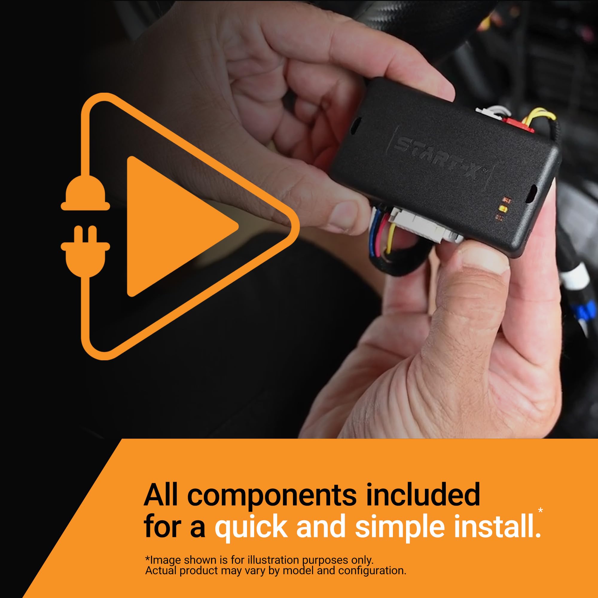 Start-X range extender remotes displayed to increase remote-start distance