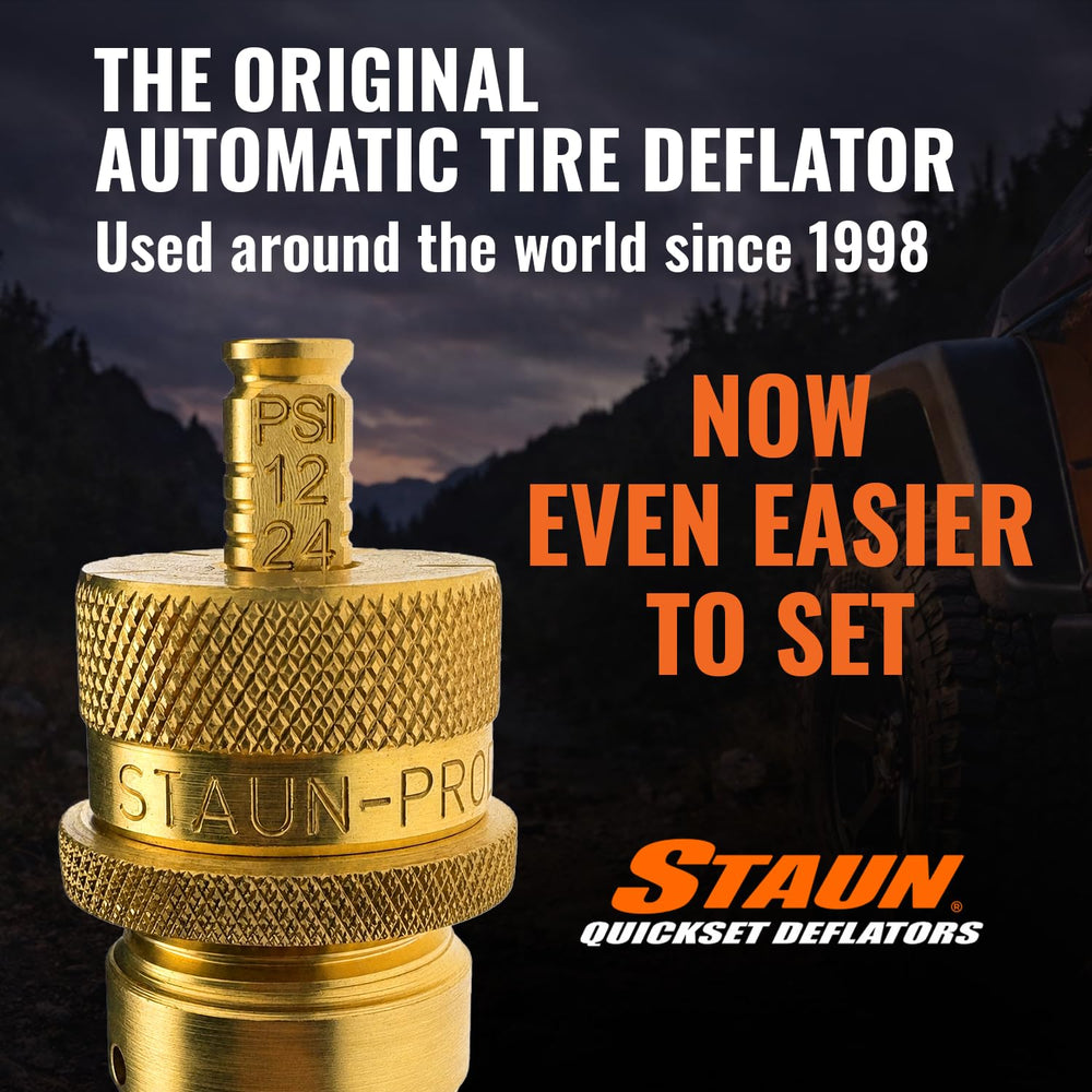 Staun close-up of precision gauge for accurate PSI setting benefit