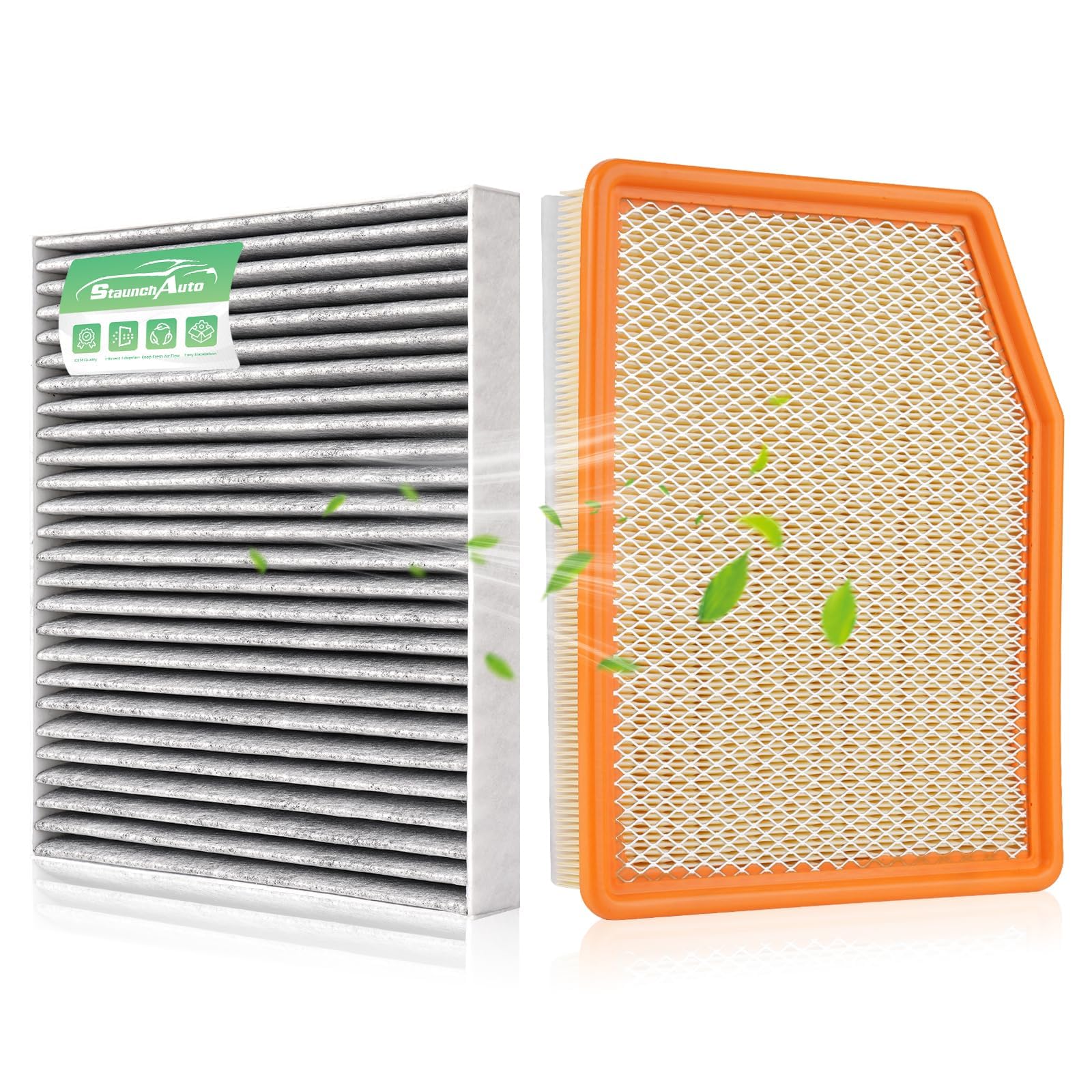 StaunchAuto front packaging showing both engine and cabin filters protecting intake
