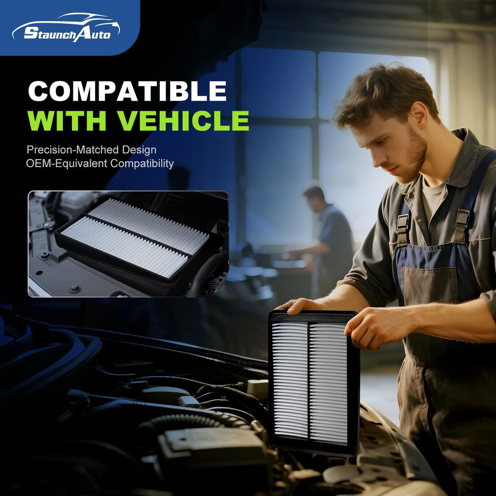 StaunchAuto cabin filter fitted behind glovebox for cleaner, fresher passenger air
