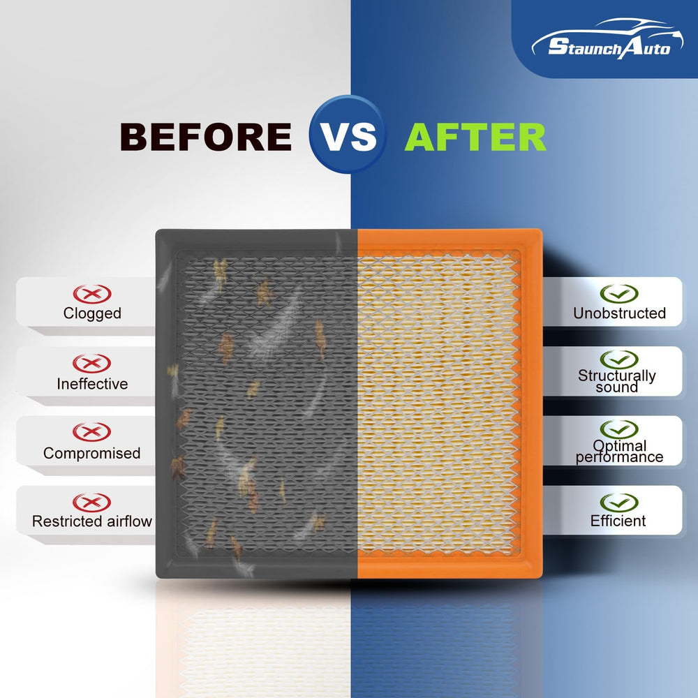 StaunchAuto lifestyle shot inside vehicle illustrating fresher cabin air