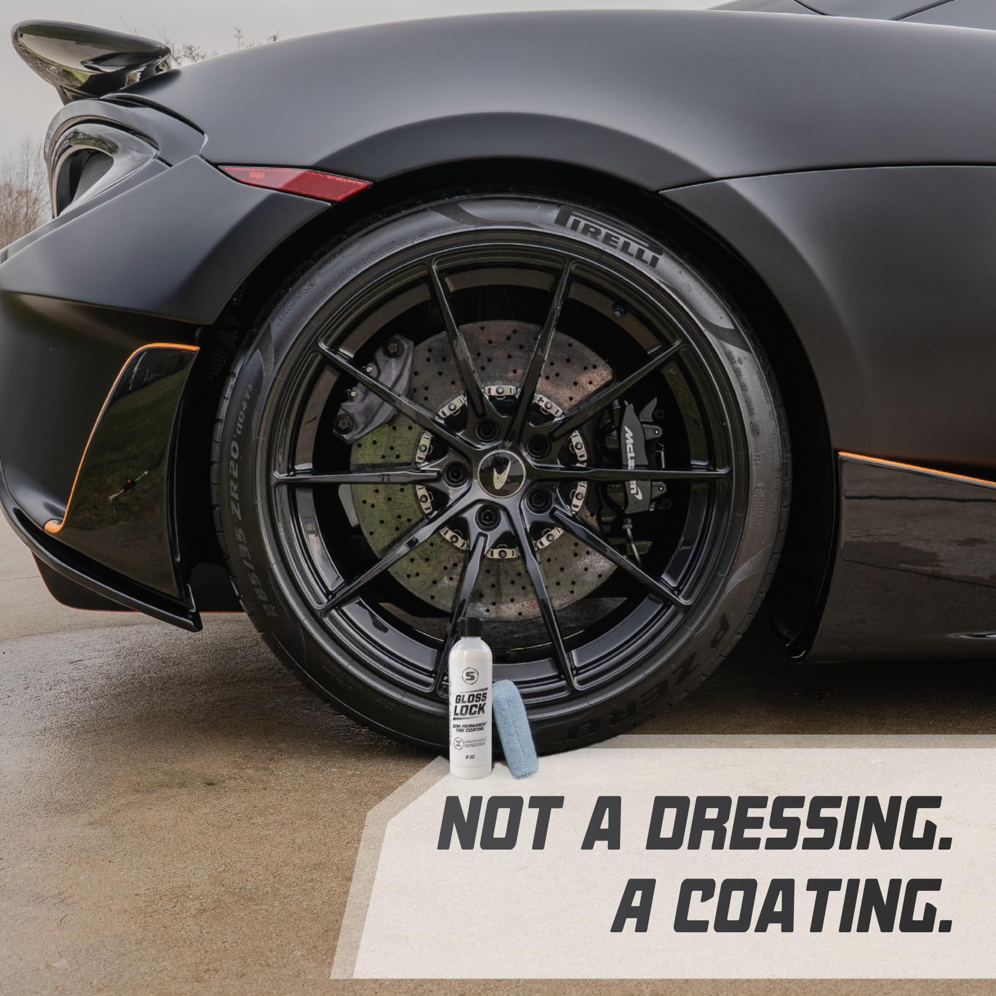 STEALTH GARAGE applicator and gloves displayed for easy, mess-free application