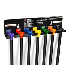 Technician using Steelman tool to lower spare tire demonstrating fast operation