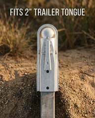 Stegewop side profile displaying 2-inch channel fit for stable mounting benefit