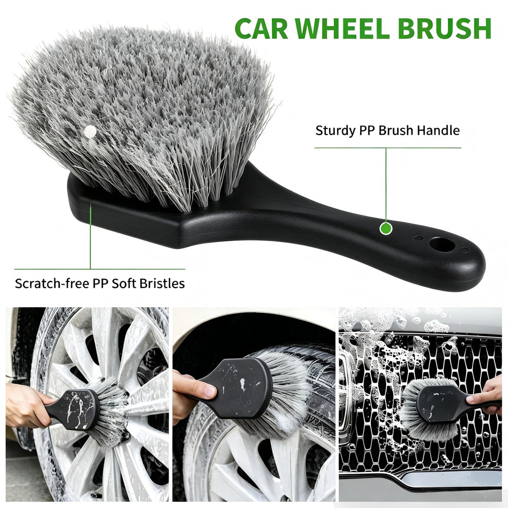 Stemni windshield squeegee and towel deliver streak-free drying