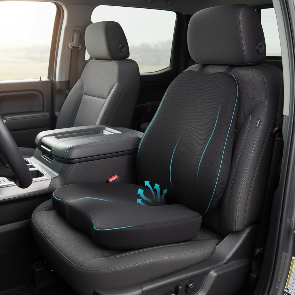 Stepxi front view showing full L-shaped cushion and improved seating support