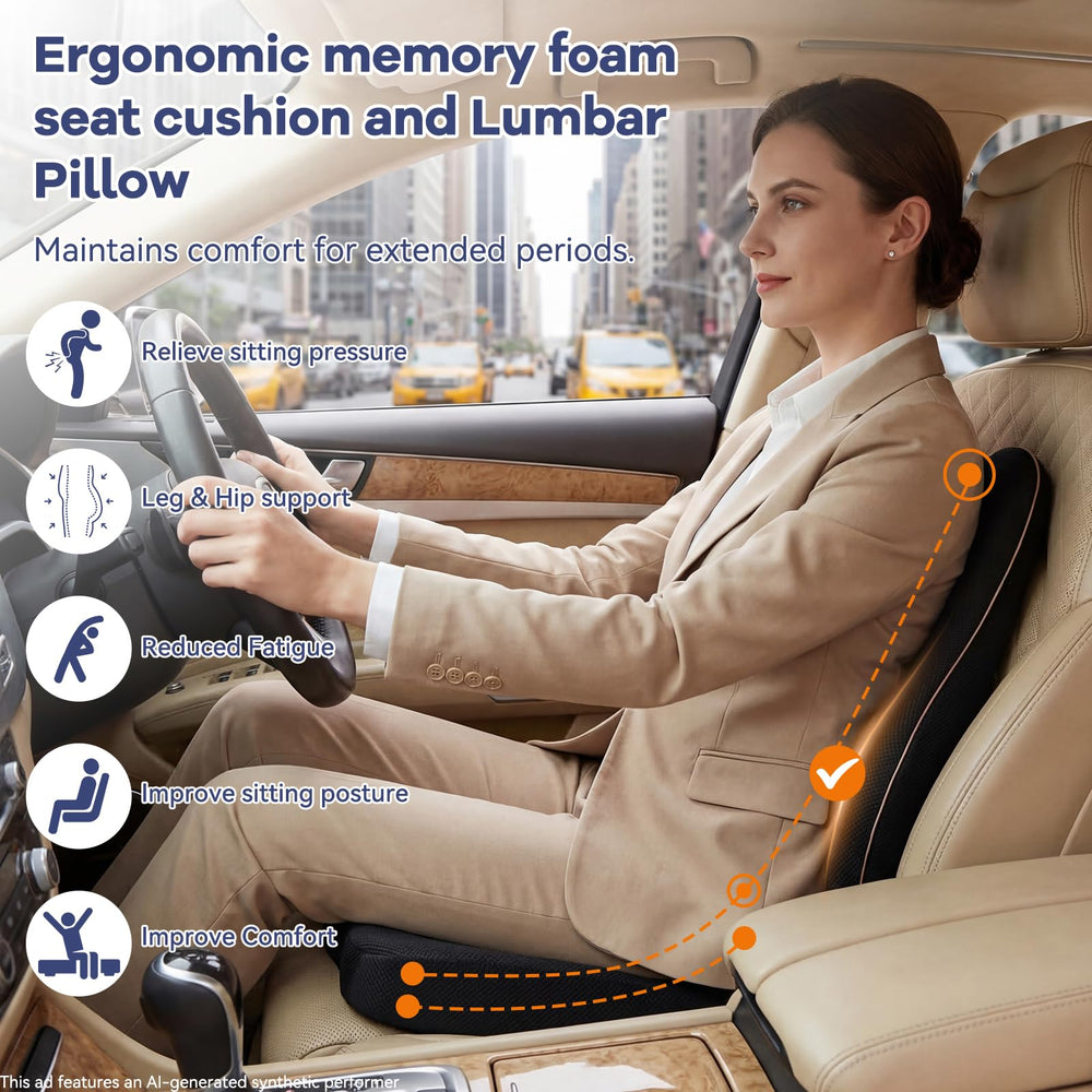 Stepxi installed in a car seat demonstrating stable fit for long drives