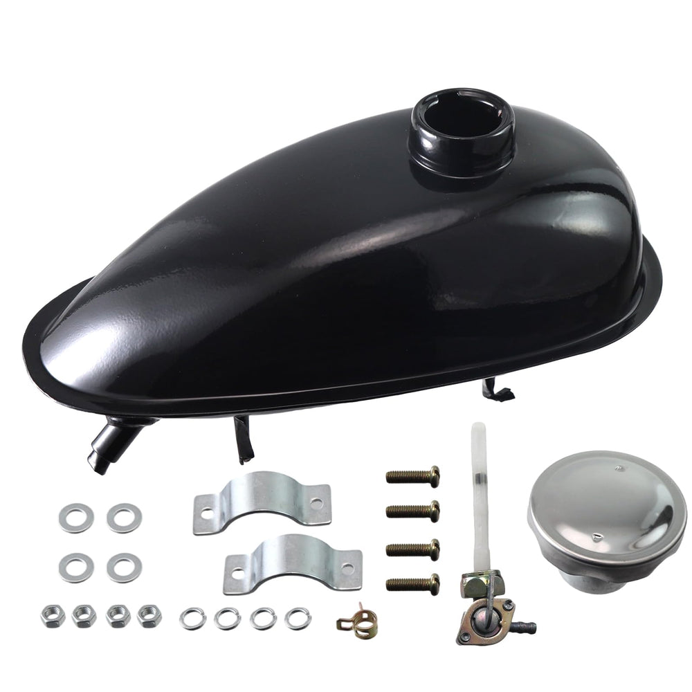 sthus front view of 4L petrol tank showing fit and capacity benefit