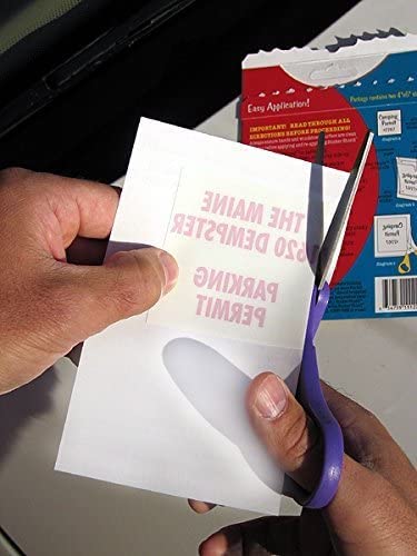 STICKER SHIELD peeling off windshield for easy removal