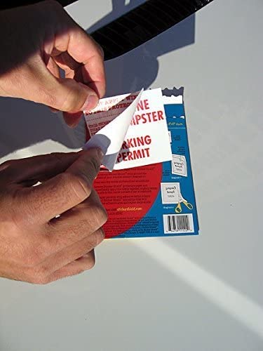STICKER SHIELD transferring sticker from one car to another