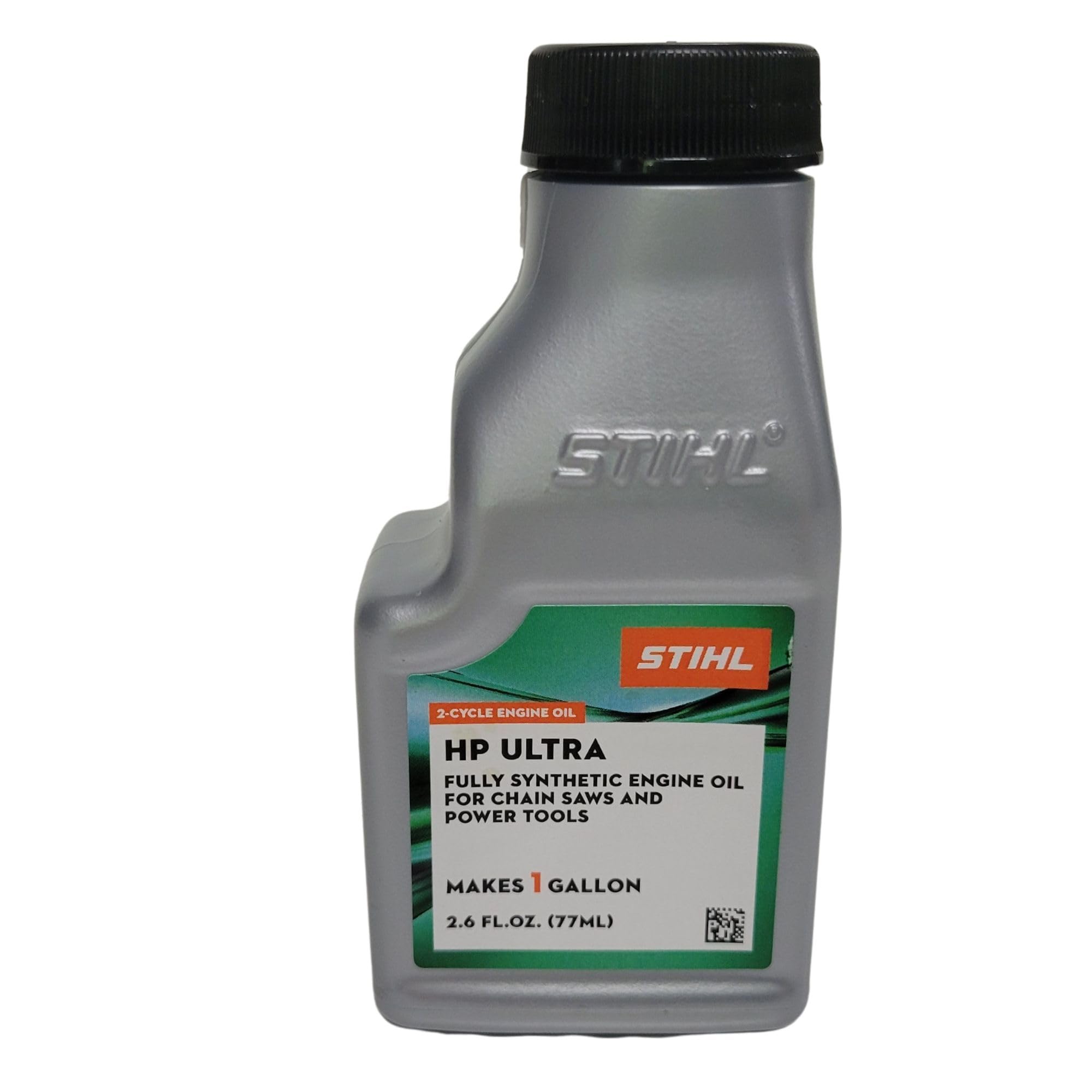STIHL Ultra being mixed into fuel at job site demonstrating convenience and precision