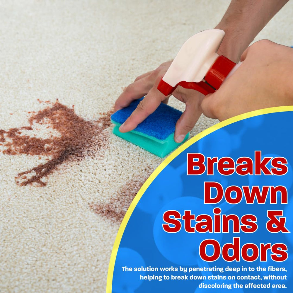 STINGRAY INSTANT SPOT REMOVER close-up of spray texture for deep cleaning