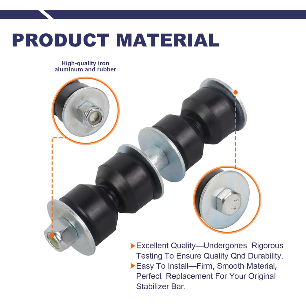Stiueoav close-up of ball joint and bushing illustrating durable construction benefit