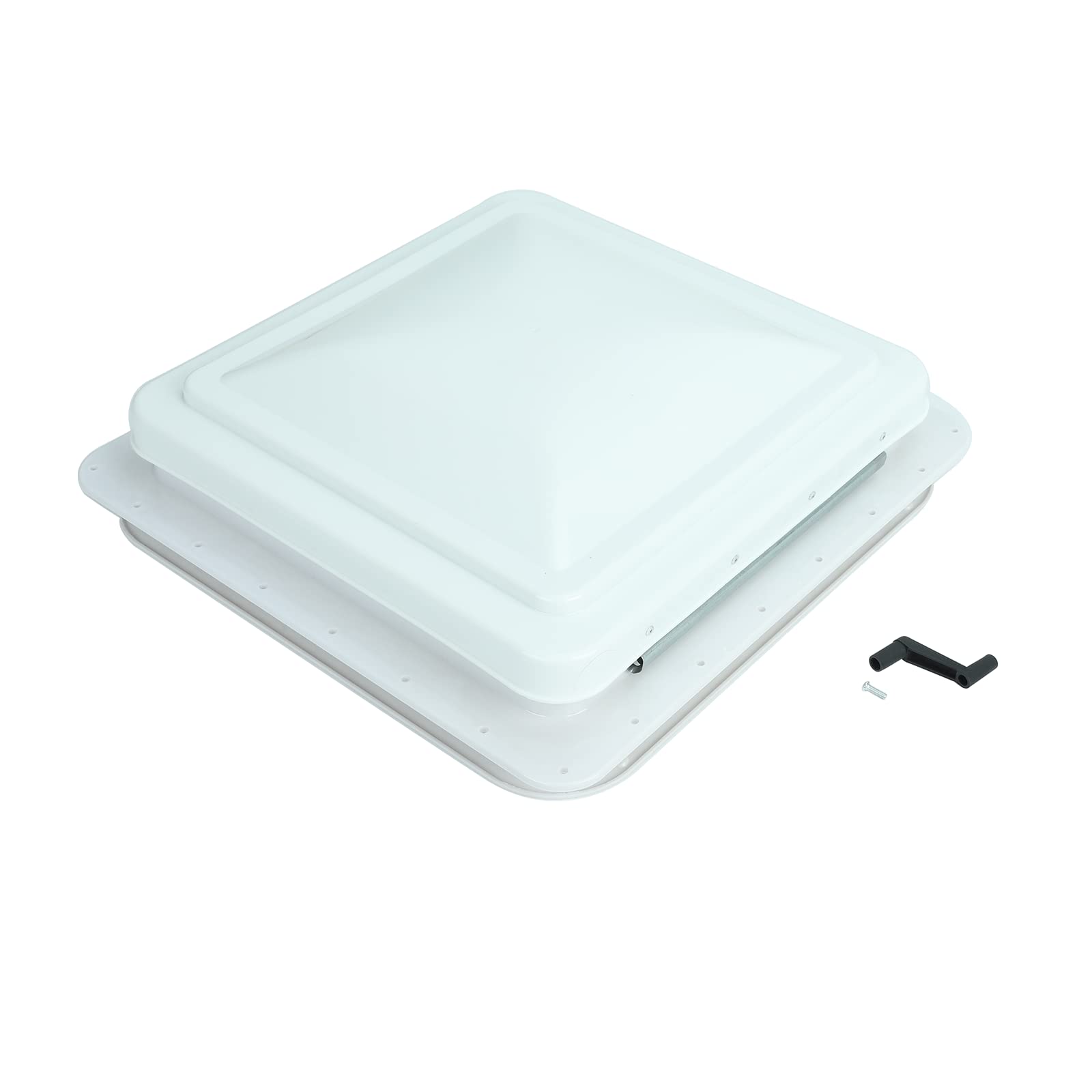 STMGW white lid texture close-up showing UV-resistant finish and low-maintenance benefit