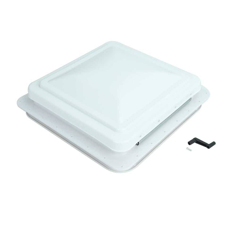STMGW white lid texture close-up showing UV-resistant finish and low-maintenance benefit