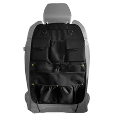 STOLCA front view showing all pockets and clean organization benefit