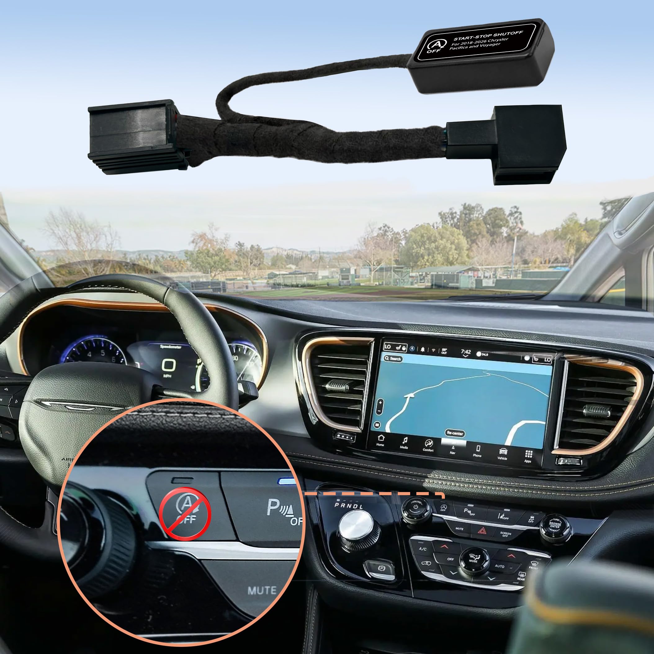 StopDefy dashboard indicator lit red showing confirmation and immediate feedback benefit