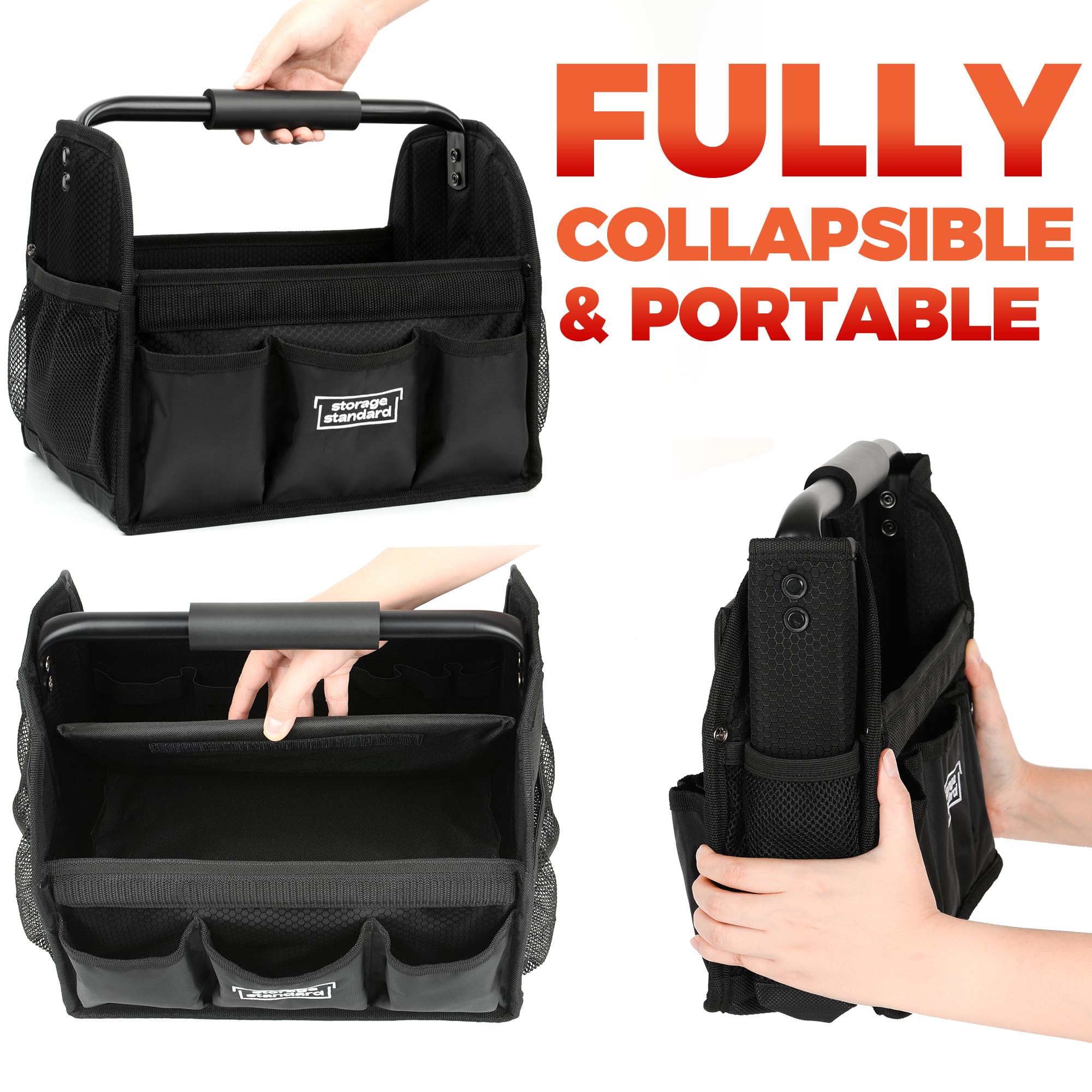 Storage Standard folded flat for storage — compact space-saving design