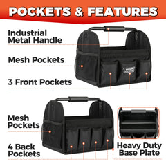 Storage Standard padded handle detail — comfortable carrying over distance