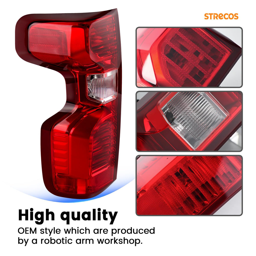 STRECOS close-up of lens detail showing clarity and durability benefits