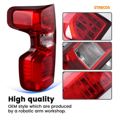 STRECOS close-up of lens detail showing clarity and durability benefits
