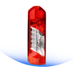 STRECOS front view tail light showing exact OEM fit and improved safety