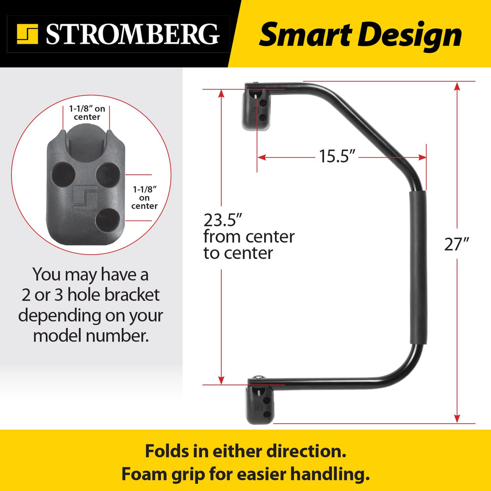 Stromberg Carlson close-up of foam grip showing non-slip cushioned comfort