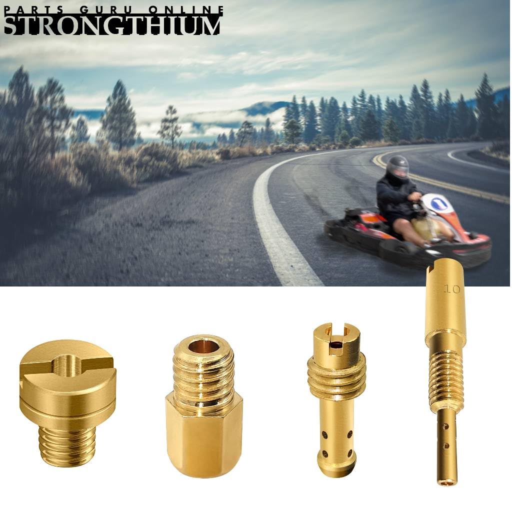 Strongthium product label listing compatible Mikuni models and sizes