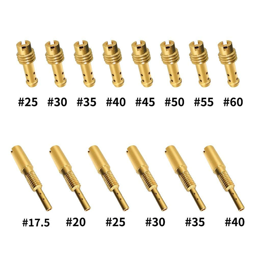 Strongthium detailed view of pilot slow jets for precise idle control