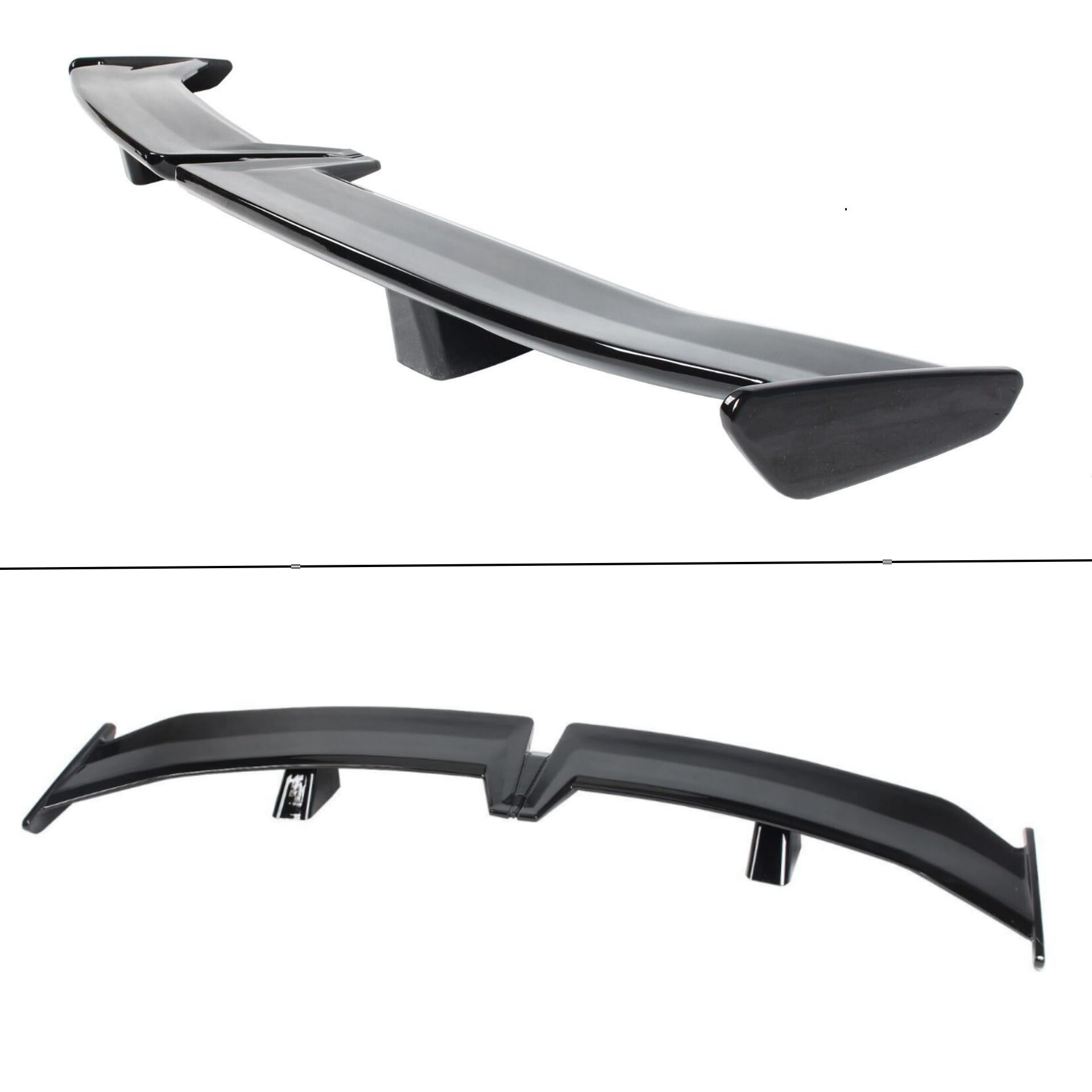 Sts.Ev01 installed on a black sedan conveying sporty visual upgrade