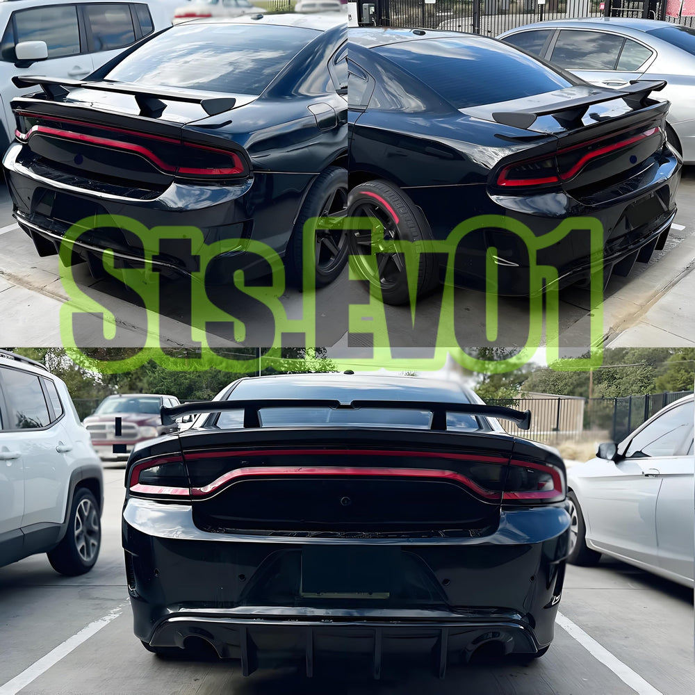 Sts.Ev01 spoiler beside ruler illustrating 55-inch scale and fit clarity