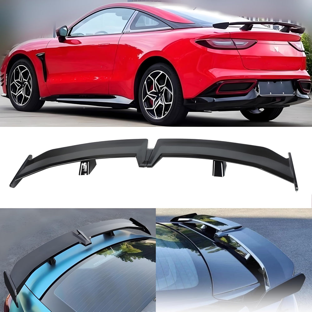 Sts.Ev01 side profile mounted on trunk demonstrating sleeker rear look