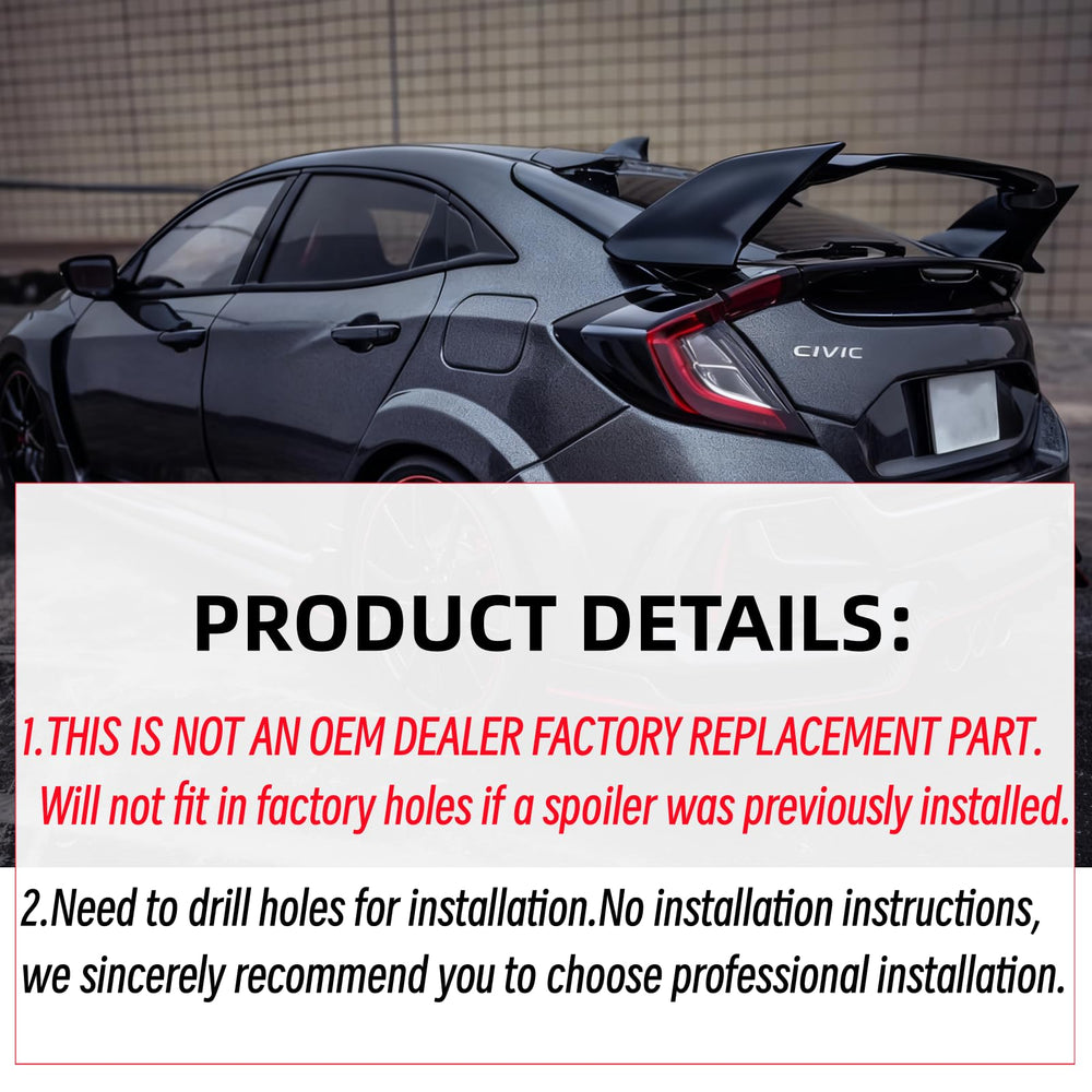Sts.Ev01 mounted on Honda Civic Hatchback illustrating improved rear look