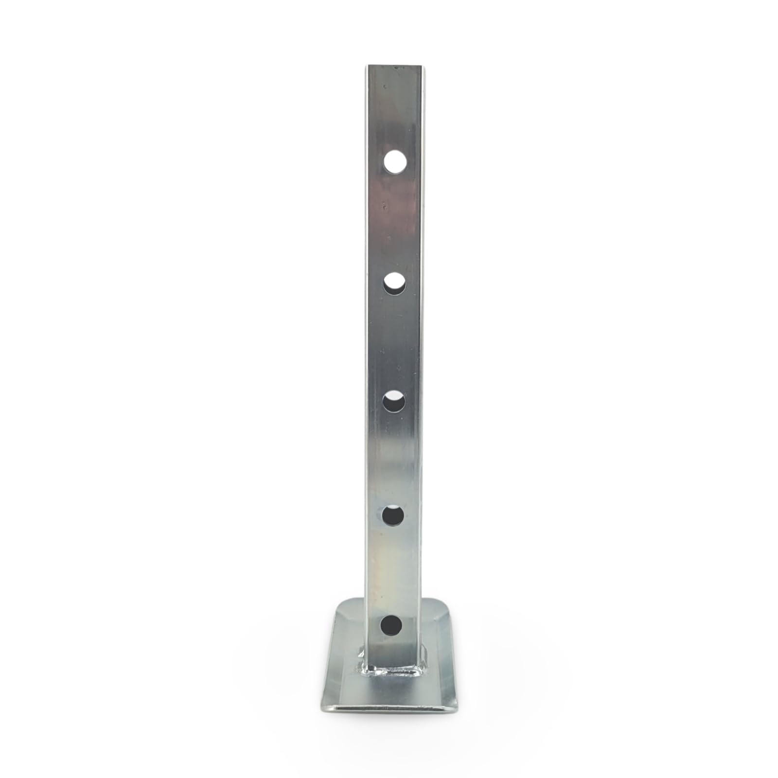 Sturdy Built replacement drop foot installed on trailer jack demonstrating fit