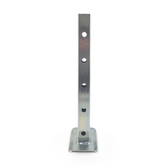 Sturdy Built replacement drop foot installed on trailer jack demonstrating fit
