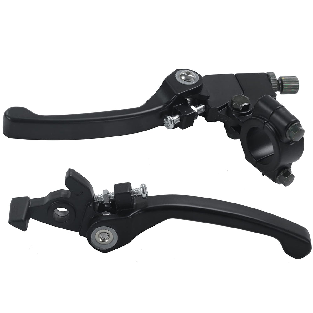 Stylemafia front view of black folding levers showing design and fit benefit