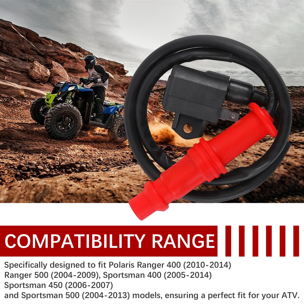 Stylemafia ignition coil installed on Polaris Ranger demonstrating direct-fit convenience