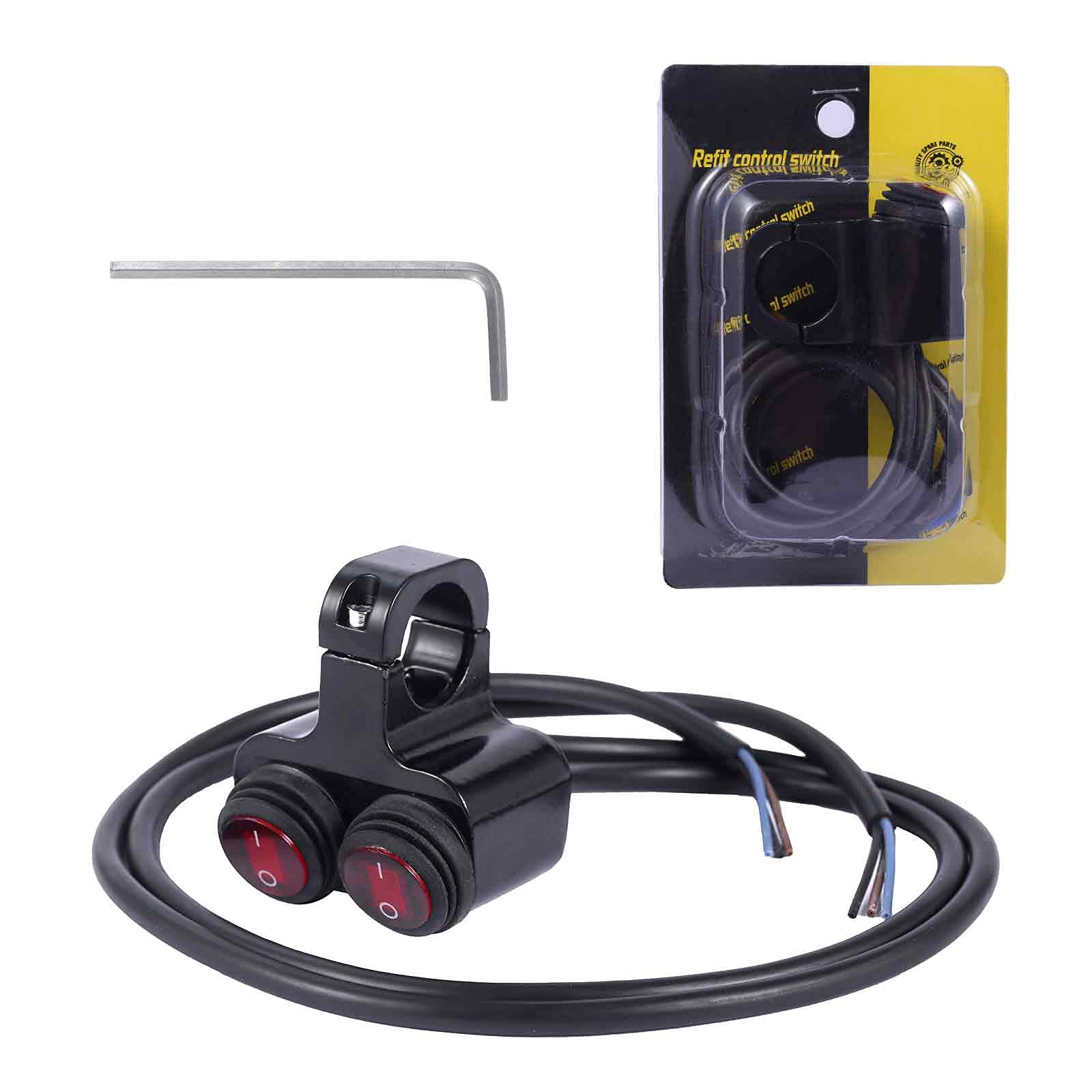 Stylemafia mounted on motorcycle handlebar demonstrating secure fit and quick operation