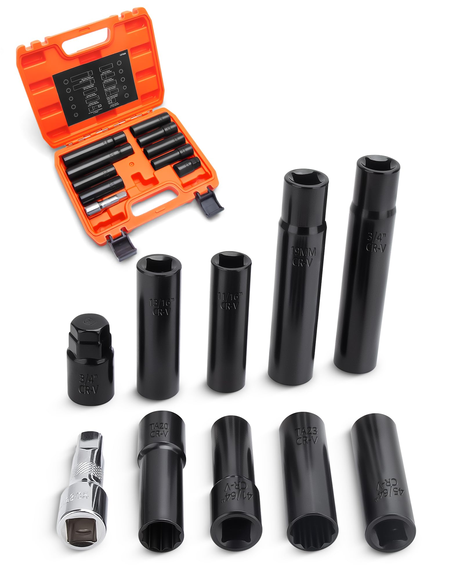 SUCOSO front packaging showing full 10-piece kit and case, clear organization benefit