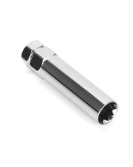 SUCOSO front view of lug nut key showing shape and chrome finish for easy handling