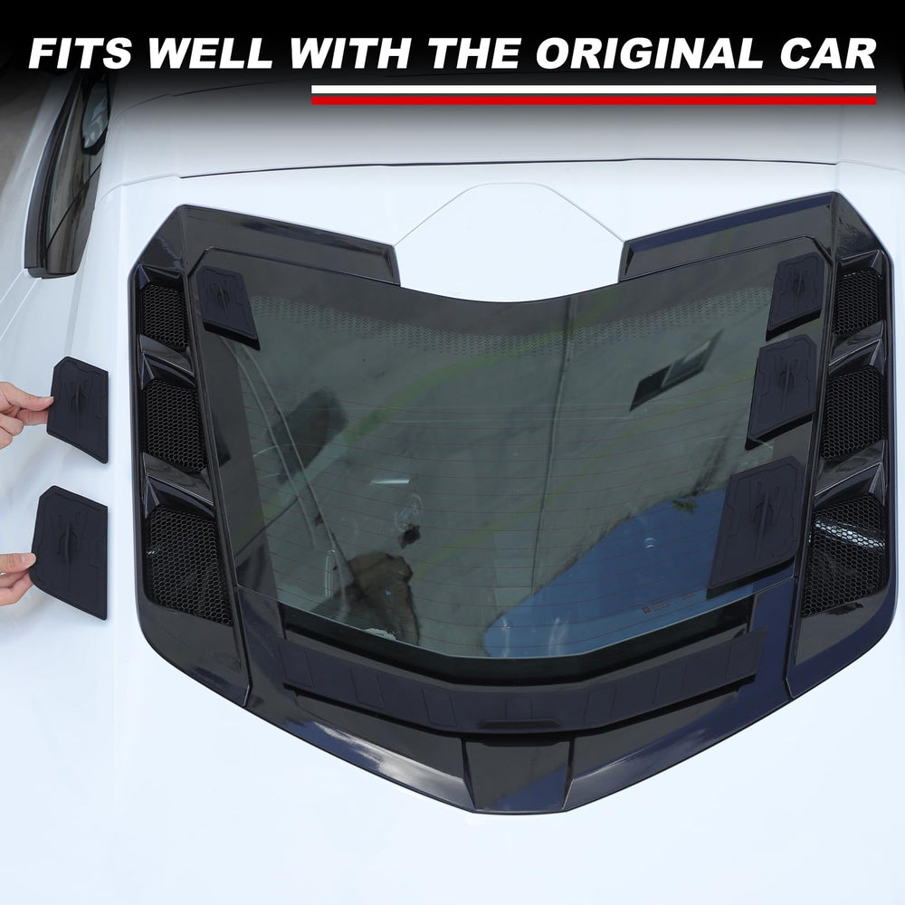Suetlcoity center spoiler insert detail demonstrating precise fit