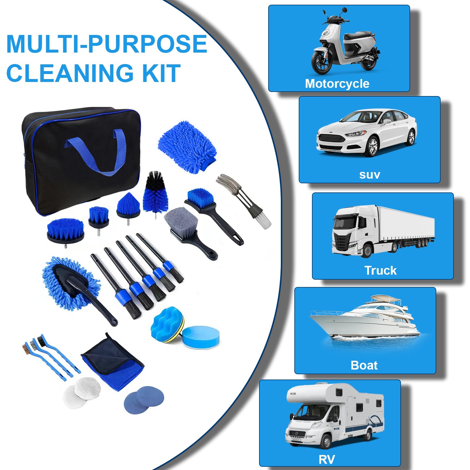 Sufdari durable storage bag packed with tools for neat transport and easy access